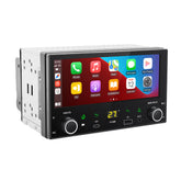 2DIN Touch képernyős rádió 6.86" – vezeték nélküli Apple CarPlay és Android Auto (univerzális)