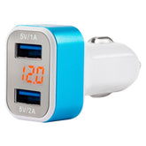 TEST-04 autós USB-töltő két USB-porttal