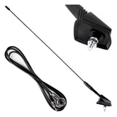 41 cm-es AM/FM autóantenna 5 mm-es adapterrel
