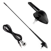 Autóantenna 5 mm-es adapterrel