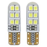 T10 W5W LED izzó 12 db SMD 2835 diódával