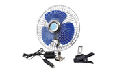 24 V-os fém autóventilátor csíptetős rögzítéssel