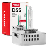 D5S xenon izzó 5000K fényhőmérséklettel