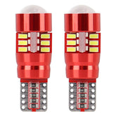 Fehér T10 W5W LED izzó CANBUS rendszerrel és 27 db SMD 3014 diódával
