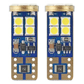T10e W5W LED izzó CANBUS-szal és 12 db 2835 SMD diódával