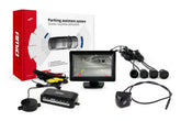 Parkeringssystem med fire sorte HD-310-sensorer