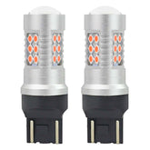 Piros LED izzó T20 7443 WR21/5W