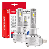 X2 szériás H1 LED izzók aktív hűtéssel