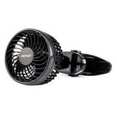 Autós ventilátor csipesszel és 4,5 colos lapáttal