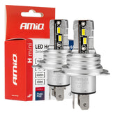 H4/H19 LED izzók 6500K fehér fénnyel