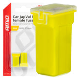 JAPVAL PAL female mini biztosíték 60 A és 17 mm