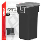 JAPVAL PAL female mini biztosíték 80 A és 17 mm
