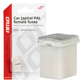JAPVAL PAL female mikro biztosíték 25A
