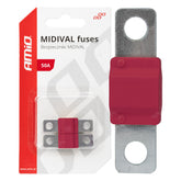 50 A-es MIDIVAL biztosíték, 40 mm