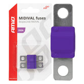 200A-es MIDIVAL biztosíték 40 mm-es kivitelben