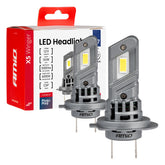LED-forlygtepærer H7/H18 med 6000K lys