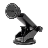 Magnetisk mobilholder monteret på bilens forrude