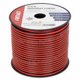 100 méteres tekercselt CCA hangszórókábel 2 x 1,5 mm² keresztmetszettel
