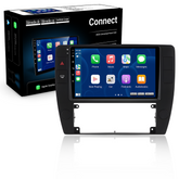 VW Passat 00-07 - 9" rádió Apple CarPlay és Android Auto funkcióval
