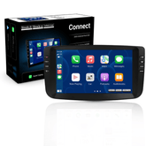 Fiat Linea Punto 12-15 - 9" rádió Apple CarPlay és Android Auto funkcióval