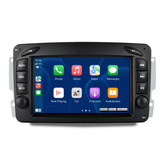 Mercedes-Benz W210 mm. 1998-2008 - 7 "rádió az Apple Carplay és az Android Auto -val