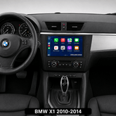 BMW X1 2010-2014 – 10,1"-os autórádió Apple CarPlay és Android Auto támogatással