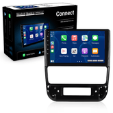 Peugeot 406 94-05 - 9" rádió Apple CarPlay és Android Auto funkcióval