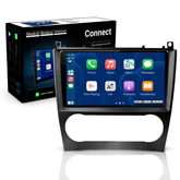 Mercedes-Benz W203 – 9" rádió Apple CarPlay és Android Auto funkcióval