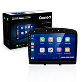 Peugeot 308/408 12-20 - 9" rádió Apple CarPlay és Android Auto funkcióval