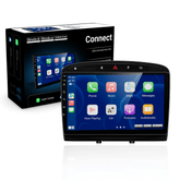 Peugeot 308/408 12-20 - 9" rádió Apple CarPlay és Android Auto funkcióval