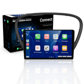 Peugeot 607 04-10 - 9" rádió Apple CarPlay és Android Auto funkcióval