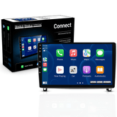 Peugeot 407 04-11 - 9" rádió Apple CarPlay és Android Auto funkcióval