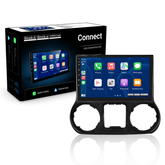 Jeep Wrangler 11-14 – 10,1" rádió vezeték nélküli Apple CarPlay és Android Auto funkcióval