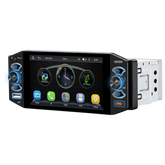 1 DIN 5" érintőképernyős autórádió vezeték nélküli Apple CarPlay és Android Auto támogatással