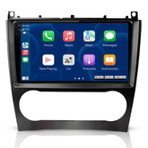 Mercedes-Benz W203 – 9" rádió Apple CarPlay és Android Auto funkcióval