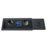 VW Passat & Arteon 2016-2019 USB-C gyorstöltő és 12V elosztó szivargyújtóhoz