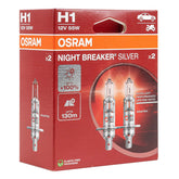 Osram H1 NIGHT BREAKER SILVER halogén izzó 12 V 55 W