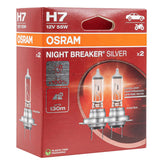 Osram H7 NIGHT BREAKER SILVER halogén izzó, 2 db.