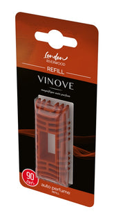 VINOVE London River Wood utántöltő autóillatosítóhoz