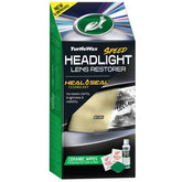 Turtle Wax Speed Headlight Kit – Fényszóró-polírozó készlet matt és besárgult első lámpákhoz