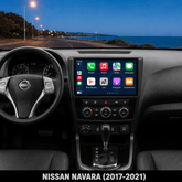 Nissan Navara 2017-2021 – 9" autorádió Apple CarPlay és Android Auto támogatással