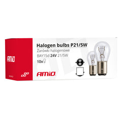 P21/5W 24V halogén izzók BAY15D foglalattal