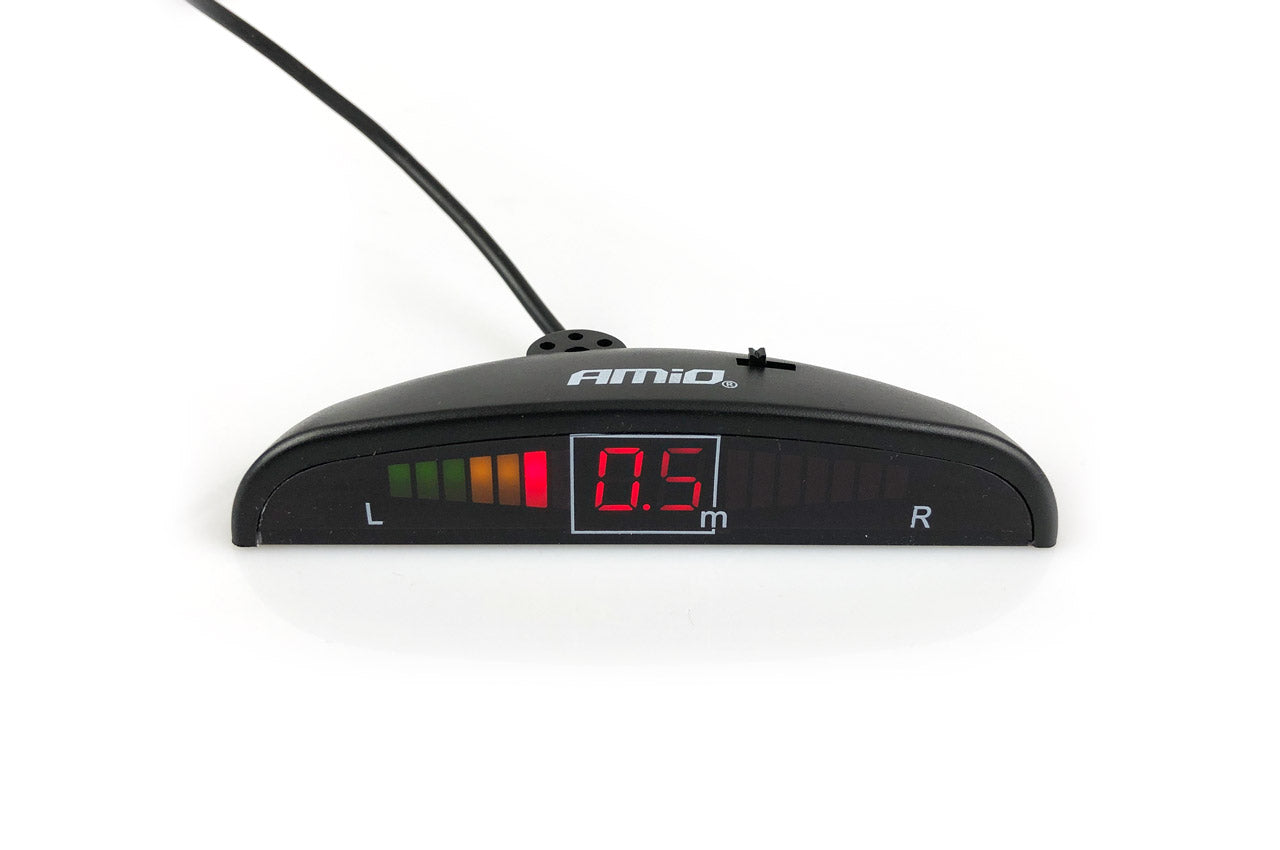 LED-display til parkeringssensor set fra siden