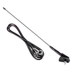 Rugalmas autóantenna 5 mm-es adapterrel