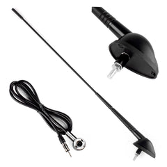 Autóantenna 5 mm-es adapterrel