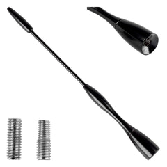 16 cm-es alumínium autóantenna 5/6 mm-es adapterrel