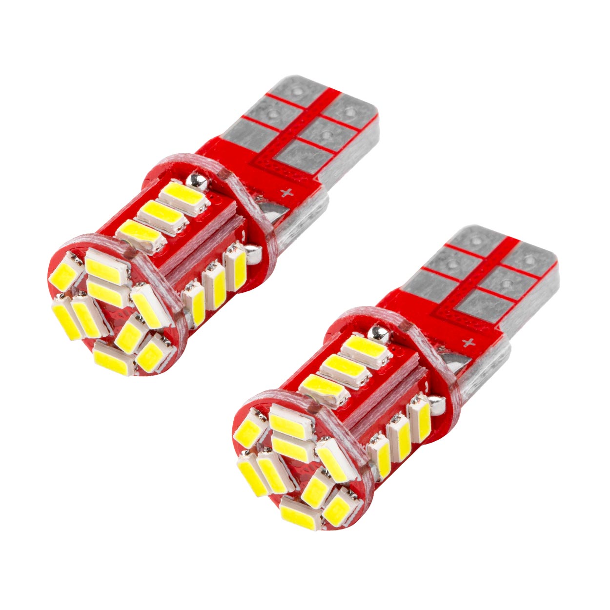 T10 W5W LED izzó oldalnézetből