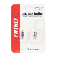 Szabványos T5 LED izzó 12 V-hoz