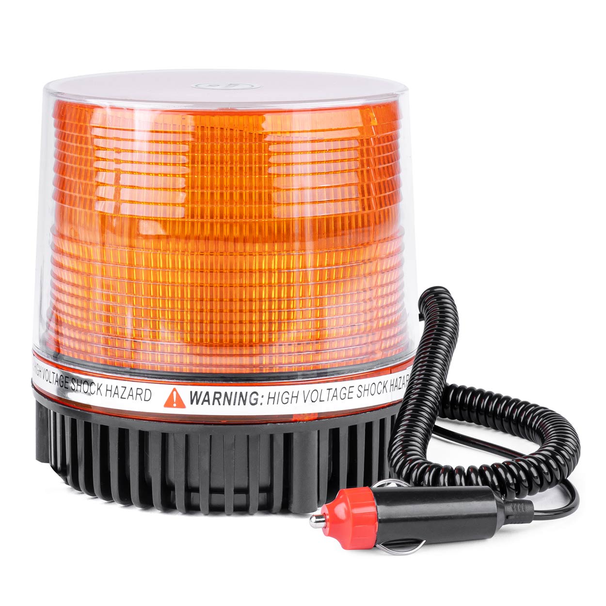 LED figyelmeztető lámpa narancssárga villogó fénnyel és mágnessel