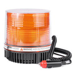 LED figyelmeztető lámpa narancssárga villogó fénnyel és mágnessel